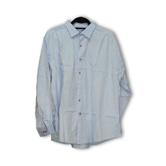Alfani Men's XL Slim Fit Stretch Button-Down Shirt - Picture 1 of 2